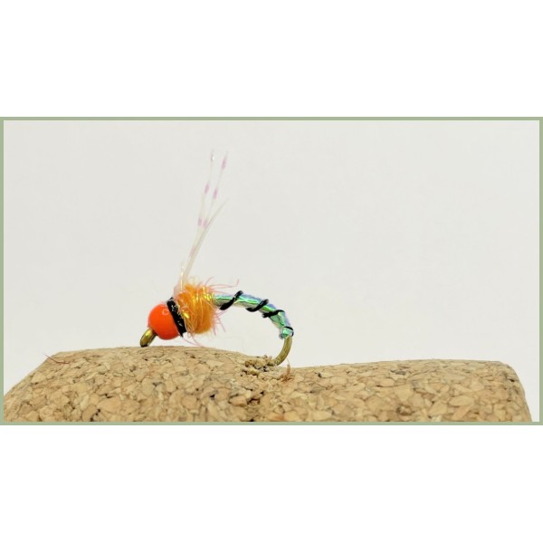 24 Mouches Pour Pêche à La Truite - Hothead Lures - Nymphes Et Streamers Taille 10 - NBX138